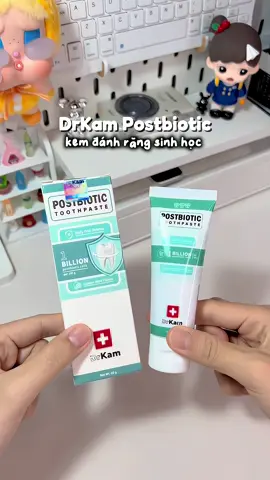 Dù ở nhà hay du lịch, răng vẫn sạch – miệng vẫn thơm #kemdanhrangsinhhoc#drkam#drkampostbiotic#skincarerangmieng#trangrangkhongmai#hoimieng#xuhuong