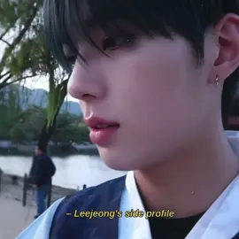 his side profile was insane; หล่อชะมัด #전이정 #LEEJEONG #BOYS2PLANET #WHIB 