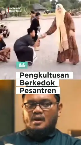 KERUSAKAN FATAL ATAS NAMA PESANTREN Di beberapa pesantren sering kali dijumpai adab yang 