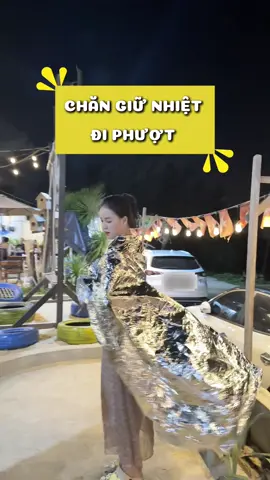 Chăn khẩn cấp giữ nhiệt đi phượt, đi rừng, du lịch #chankhancap #changiunhiet #bahoangflopreview 