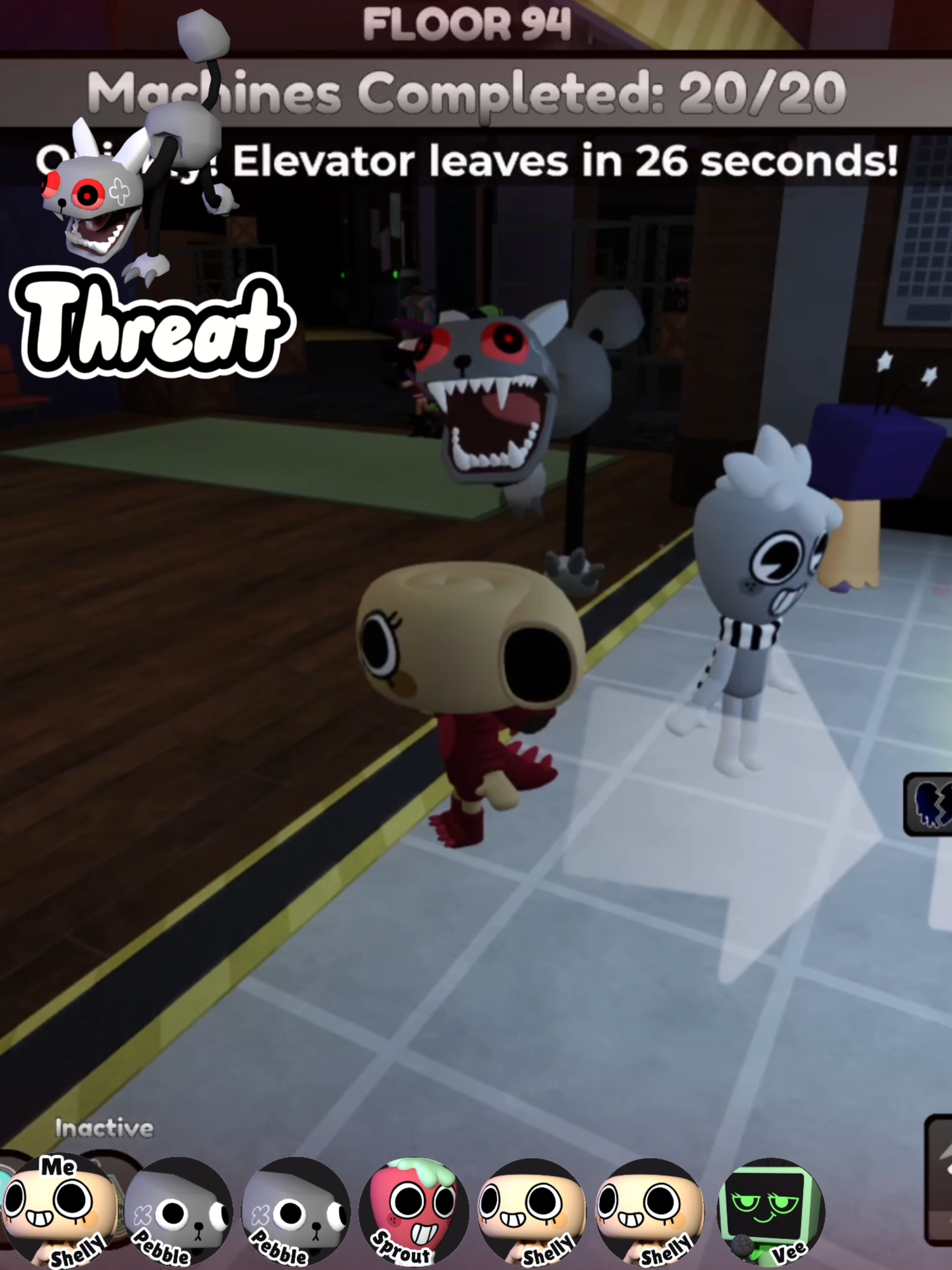 Floor 100 Attempt #2 - Dandy's World In this video, I attempted to reach Floor 100 in Dandy's World.I found an amazing team and we tried to reach floor 100 while dealing with the Main Twisted's:Pebble, Sprout, Astro, Vee and Shelly. Unfortunately my team and I didn't reach our goal as we all died on floor 99 or lower.In the end, I died to twisted pebble in a corner on floor 99 which was ONE FLOOR away from the goal. Hopefully next Floor 100 attempt I reach my goal.   Spawn Count: Sprout:15 Astro:18 Pebble:16 Shelly:14 Vee:15 Total:78 Mains (In video) #dandysworldroblox #dandysworld #pebble #sprout #shelly #astro #vee #roblox #robloxgames #gaming #gameplay #dandy #robloxfyp #dandyworld #dandy'sworld #robloxdandysworld #robloxgame #pebbledandysworld #sproutdandysworld #veedandysworld