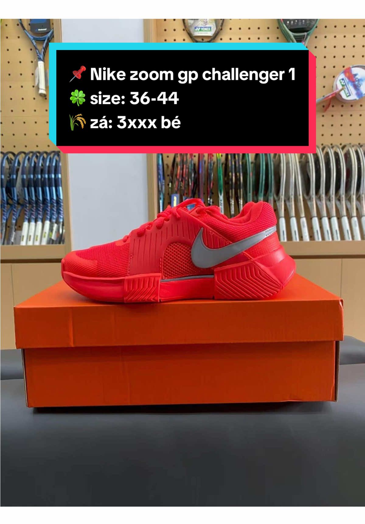 🔥 Nike Zoom GP Challenge 1 ✅Size 36 -> 44 #nikezoomgpchallenge1 #giaynike #pickelball #vkaut #giaythethaocaocap #tennis #giaypickleball #pickleballtraining #pickleballchonguoimoi ——————————— ✅ 𝐎𝐧𝐥𝐲 𝐀𝐮𝐭𝐡𝐞𝐧𝐭𝐢𝐜 ✈️ 𝐎𝐫𝐝𝐞𝐫 𝐭𝐫𝐮̛̣𝐜 𝐭𝐢𝐞̂́𝐩 𝐤𝐡𝐨̂𝐧𝐠 𝐪𝐮𝐚 𝐭𝐫𝐮𝐧𝐠 𝐠𝐢𝐚𝐧