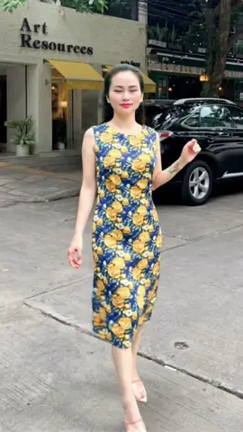 Đầm suông ôm tôn dáng #damsuong #damdai #damchekhuyetdiem #vayxinh 