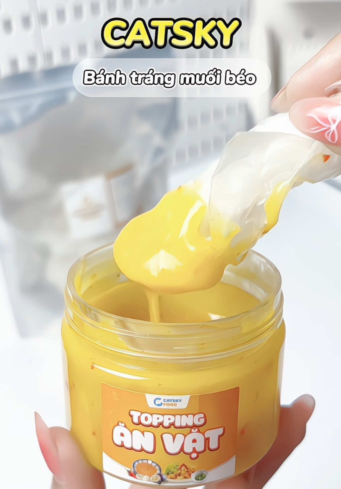 Bánh tráng phơi sương vò dẻo chấm muối béo 🫰 #catsky #anvatcastky #banhtrangphoisuong #combomusttry #banhtrangphoisuongmuoibeo #mukbang #banhtrangmuoibeo #muataitiktokshop #lin203 #xuhuong #viral #trending #fyp #foryou 