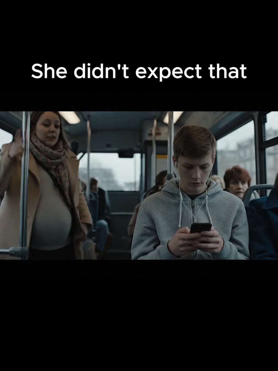 Is the young lad right? #veo3 #ai #uknews #bus 