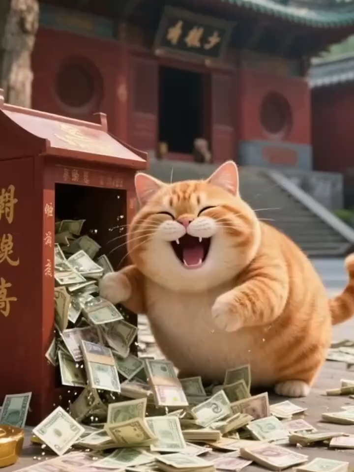 #cutecat #fyp #catlovers #kitty #foryou #aicat #kucing #orangecat #cat #haha #ai #cartoon