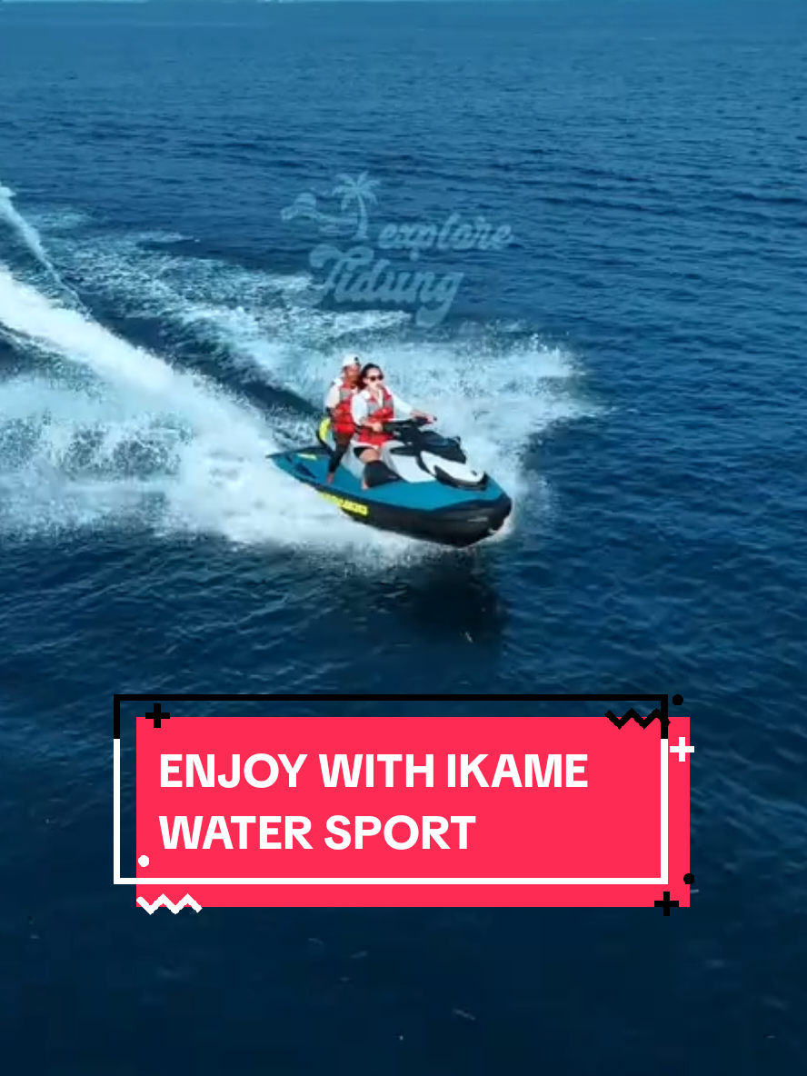 ENJOY YOUR ACTIVITY IN TIDUNG ISLAND WITH IKAME WATER SPORT 🌊 📍Pulau Tidung, Kepulauan Seribu, Jakarta #exploretidung #tidungisland #pulautidung #kepulauanseribu #wisatapulautidung #wisatajakarta #watersportjakarta #liburanseru #liburanyuk #healing #foryou #fypシ #viralvideo #viraltiktok #waterspotpulautidung #opentrippulautidung 