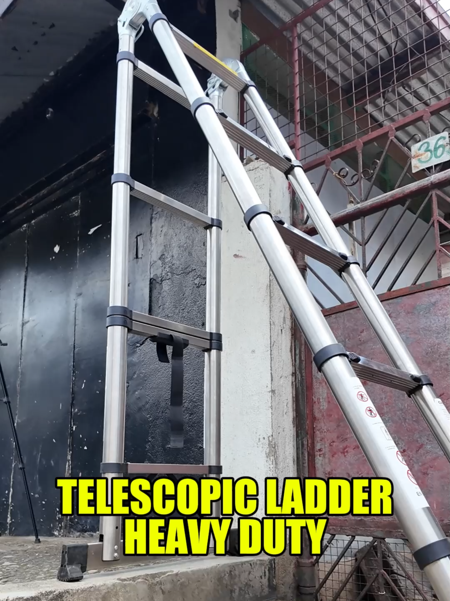 Telescopic Ladder Heavy Duty #telescopicladder #ladder