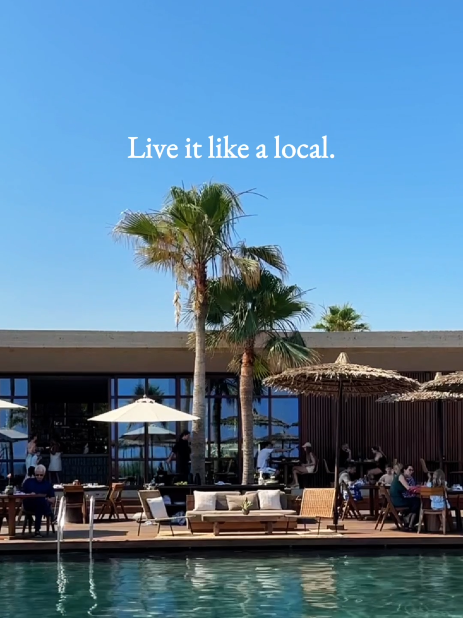 Domes Zeen Chania, live it the way locals do. #DomesResorts #DomesZeenChania #domeslife #luxurylife #vacation #Crete #fy #fyp #hotel