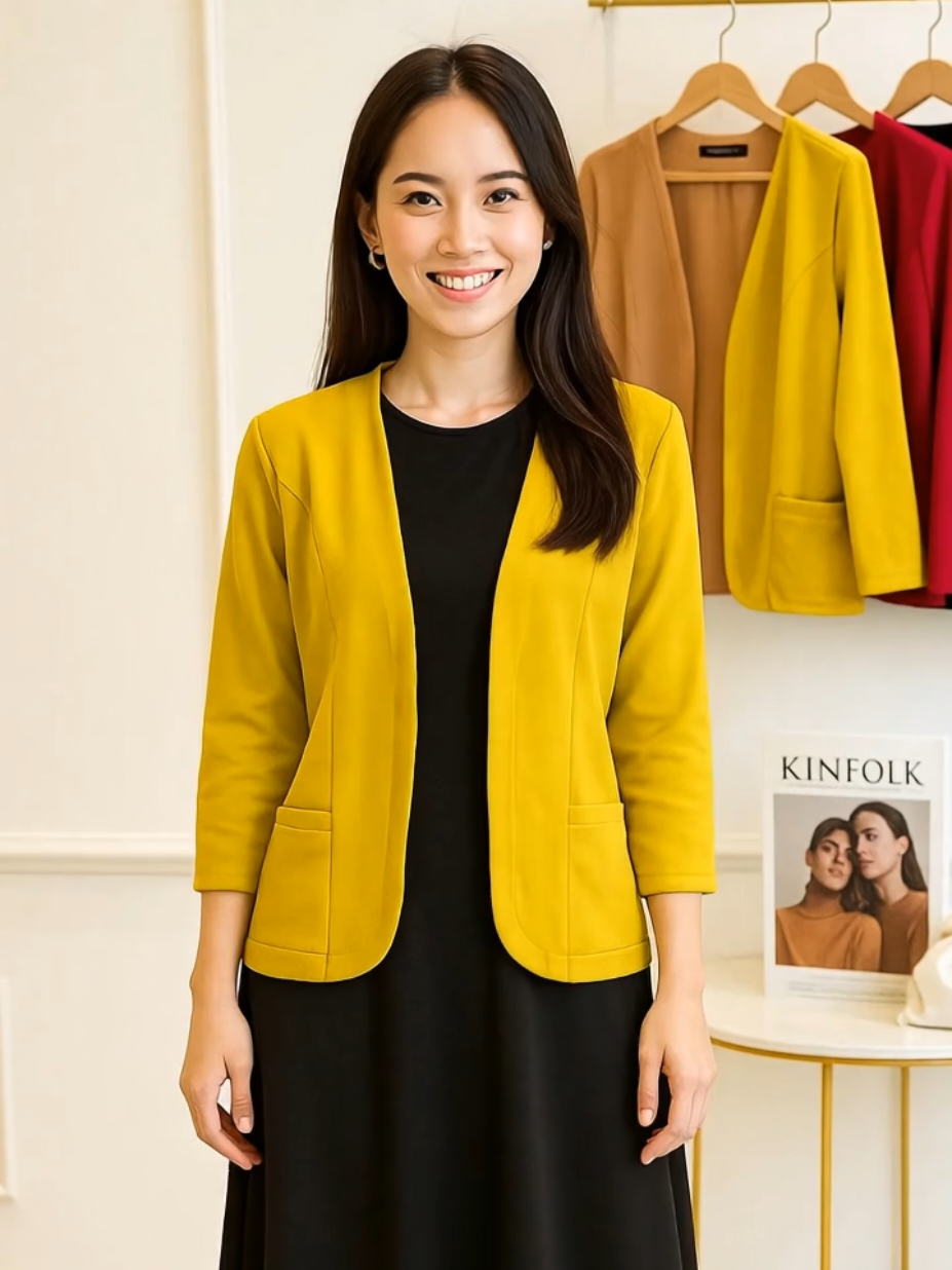 NABILA SET BLAZER DAN INNER KN#bajukekinian #trending #fasionmuslimah #bajuwanita #fypシ゚ #viral 