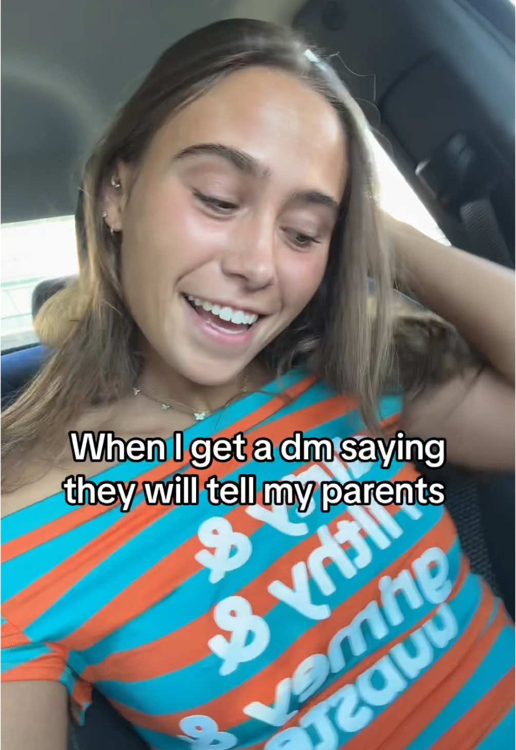 Hahaha good morning  #fyp #relatable #snapchat #lowrise #fit #tan #runner #collegegirl #fitgirl #brunette #miami #tattoo #mom #parents #drama #Relationship 