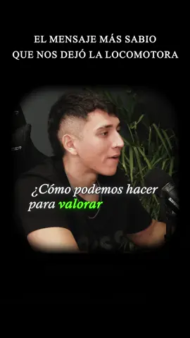 El mensaje que nos dejó la locomotora  ♥️    #locomotora #lalocomotora #locomotoraoliveras #salud #motivation 