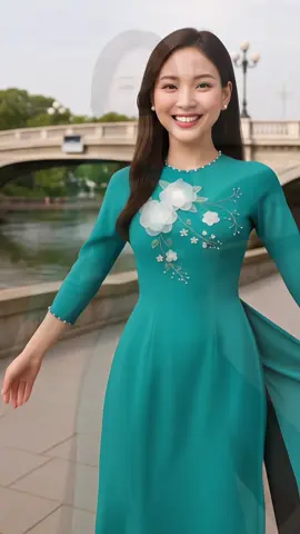 Yêu kiều như nàng Thơ Áo dài xanh Ngọc lụa kết Hoa #xh #xuhuong #xuhuongtiktok #aodai #aodaithietke #aodaivietnam #aodaimoinhat #aodaidep #aodailua #aodaixinh #aodaimactet #haohao 
