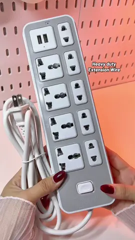 Highly recommended ito. Di ka na maaagawan ng socket. Ang dami na pwd isaksak tas ang mura lang #extensions #wire #socket #fyp 