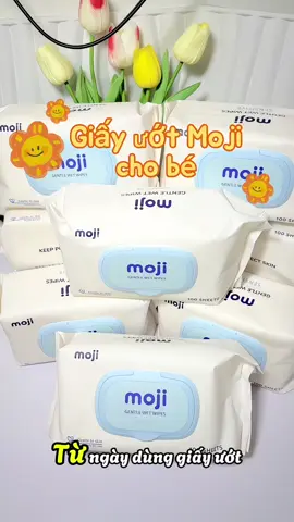 💦 GIẤY ƯỚT MOJI – Sản phẩm xinh xắn, chất lượng xịn xò ✅ Tinh chất thiên nhiên, KHÔNG cồn ✅ Mềm mịn, dai – không lo rách giữa chừng ✅ Bao bì xinh cực tiện, dùng cho cả nhà Combo tiết kiệm – tiện lợi cho mẹ bỉm #giayuot #giayuotchotreem  #GiayUotMoji #DoDungChoBe #MojiCare #xuhuong #mevabe 