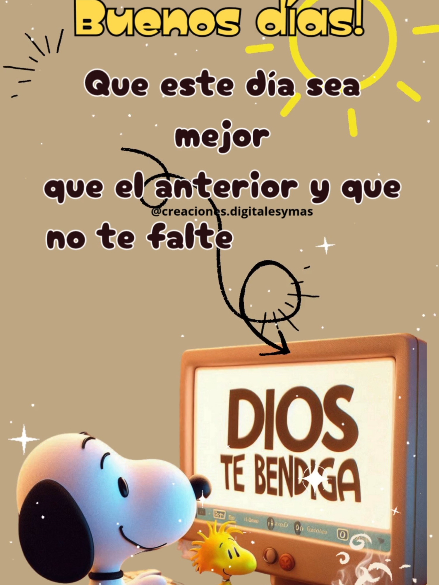 Buenos días #buenosdias #lindodía #felizdia #snoopy #adachajon.gt