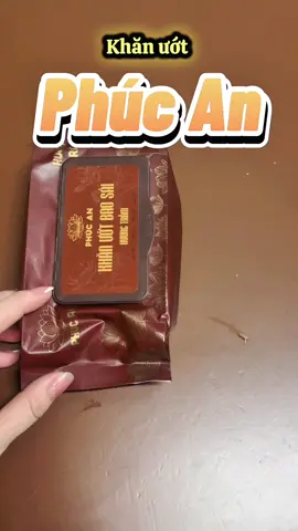 Khăn ướt lau bàn thờ Phúc An - vệ sinh và giữ gìn sự tôn nghiêm nơi thờ cúng #khanuotvesinh #vesinh #thocung #tinhtam #review 