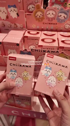 Limited edition sold out no more restock🔥🔥#chiikawaminiso #chiikawablindbox #minisochiikawaus #chiikawa #usagi 