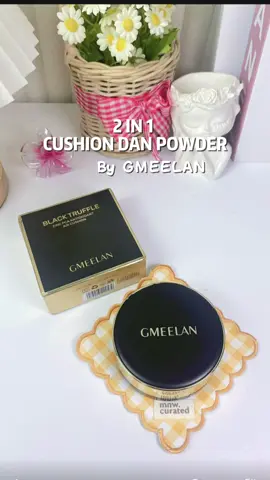 Praktis 2IN1 Cushion + Powder udah jadi satu❤️ #gmeelan #gmeelanskincare #gmeelancushion #gmeelancushionpowder2in1 #cushion2in1 #gmeelanblacktrufflerepair #cushionviral #gmeelanindo @GMEELAN.Official.Shop @GMEELAN_INDONESIA 
