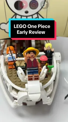 LEGO One Piece is off to a great start, and is perfect for fans of the series! These sets were #gifted to me by the LEGO Ambassador Network to review. All opinions are my own.  #rlfm #onepiece #legoonepiece #legotiktok #legotiktoker #legocollection #legocollector #onepiecenetflix #afol #minifigures 