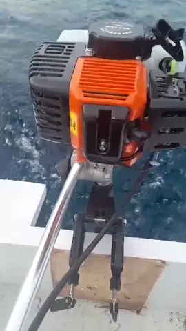 perahu spon Eva size 3,5x1,2mtr dengan mesin pendorong 3 pk mantul 