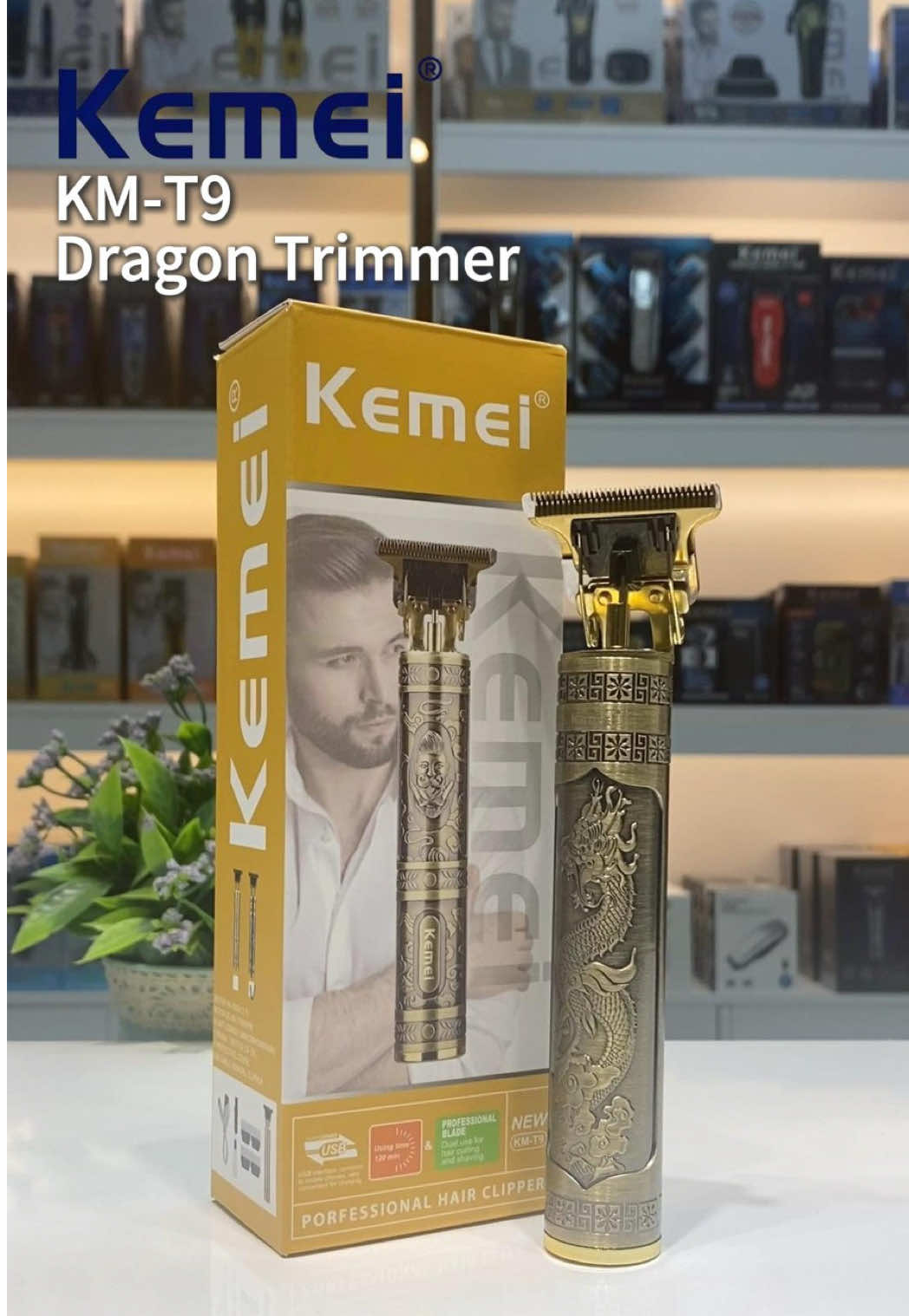 🔥 Kemei KM-T9 Dragon Trimmer 🔥 Stylish, powerful, and professional — the perfect tool for clean cuts & sharp lines! ⚡ 120 mins usage time 🔋 USB charging 💈 Dual use: cut & shave 🛒 Get yours now before it’s gone! #Kemei #DragonTrimmer #HairClipper #BarberTool #ProfessionalTrimmer #GroomingEssentials #TikTokShop #TrendingNow #tiktok #tiktokviral #tiktokmalaysia #tiktokshop #fyp #viralvideo #fypage #fyppppppppppppppppppppppp #fpyシ #viral #viraltiktok #kemei #shaver #boy #lelaki #men #electric #hair #haircut #cutting #beauty #clipper #professional #machine #mesinrambut #rambut #rambutpanjang #razor #trimmer #trimmers #carving #care #large #newarrivals #mega #pack #baber #babershop #baby #babyclipper #clippers #small #hotsale #power