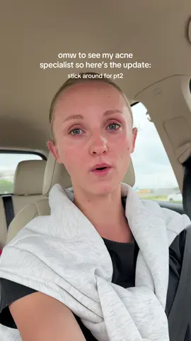 Acne journey update! After getting off hormonal birth control I’ve been seeing a specialist for 7 months now! #acnejourney #hormonalbirthcontrol #acneproneskin #healingacne 