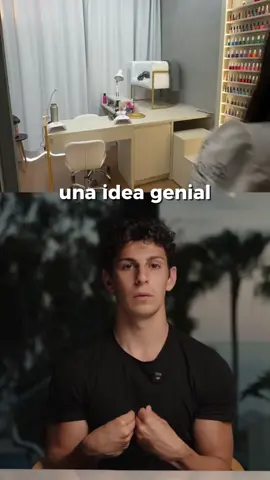 Un salón de uñas 2 en 1. #emprendimiento #ideasdenegocio 