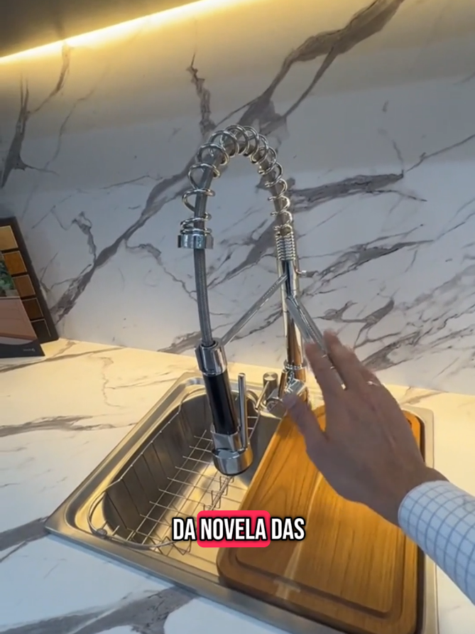 Torneira Cozinha Gourmet Monocomando #torneira #cozinha #achadinhos #luxo 