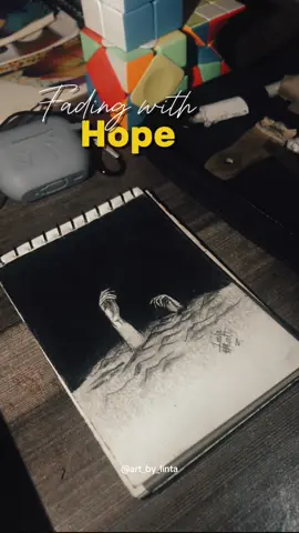Fading withhope 🤍 . . . . . . #sketching #viralvideos #foryou #sketchtutorial #pencildrawing 