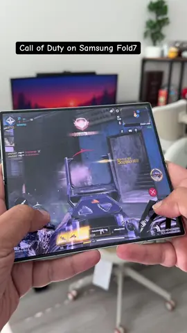 | Call of Duty on Samsung Fold7 | #samsung #fold7 #samsunggalaxy #phone #zfold7 #gaming #Tech #technology 