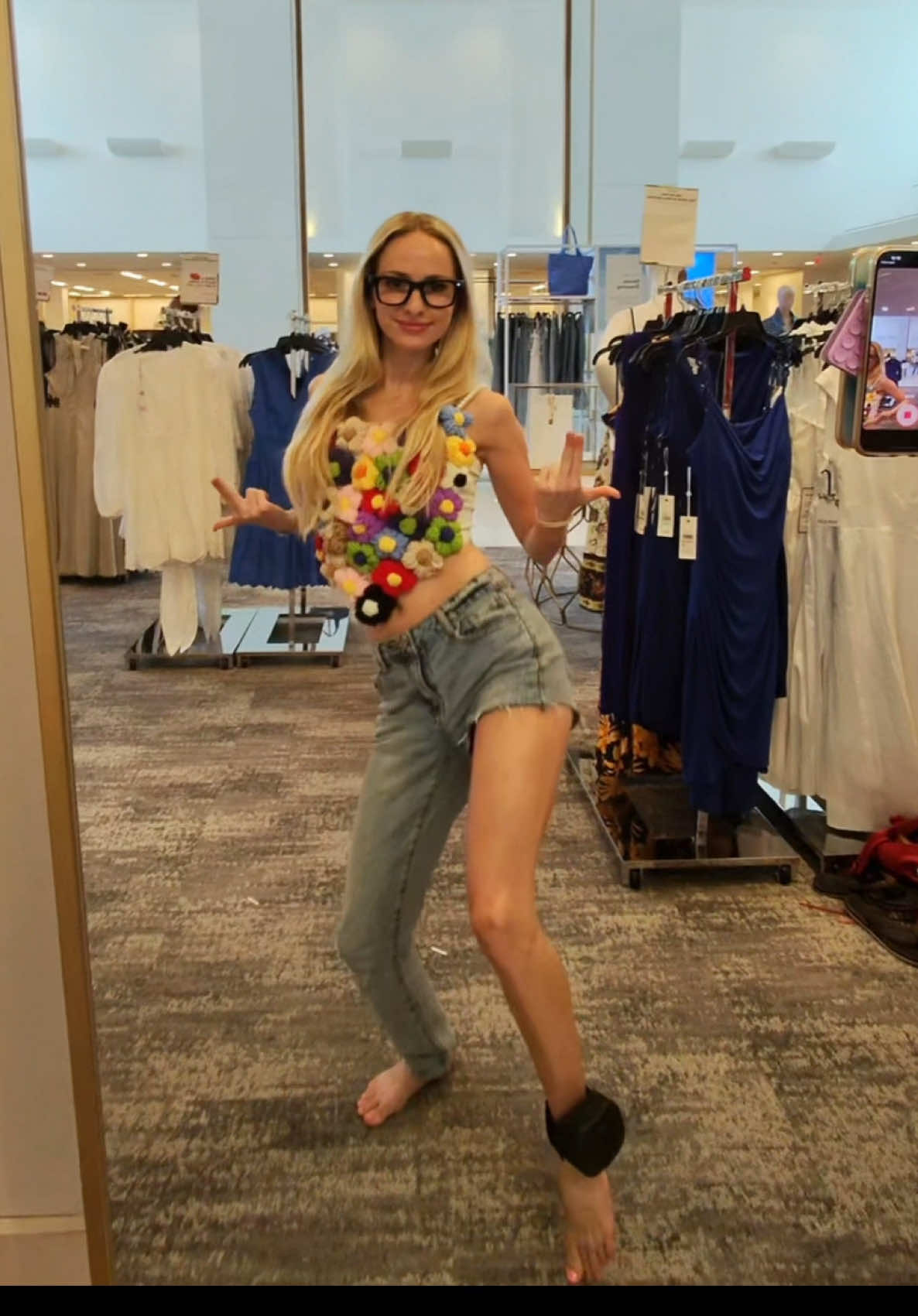 I got kicked out at the end… #fyp #nataliereynolds 