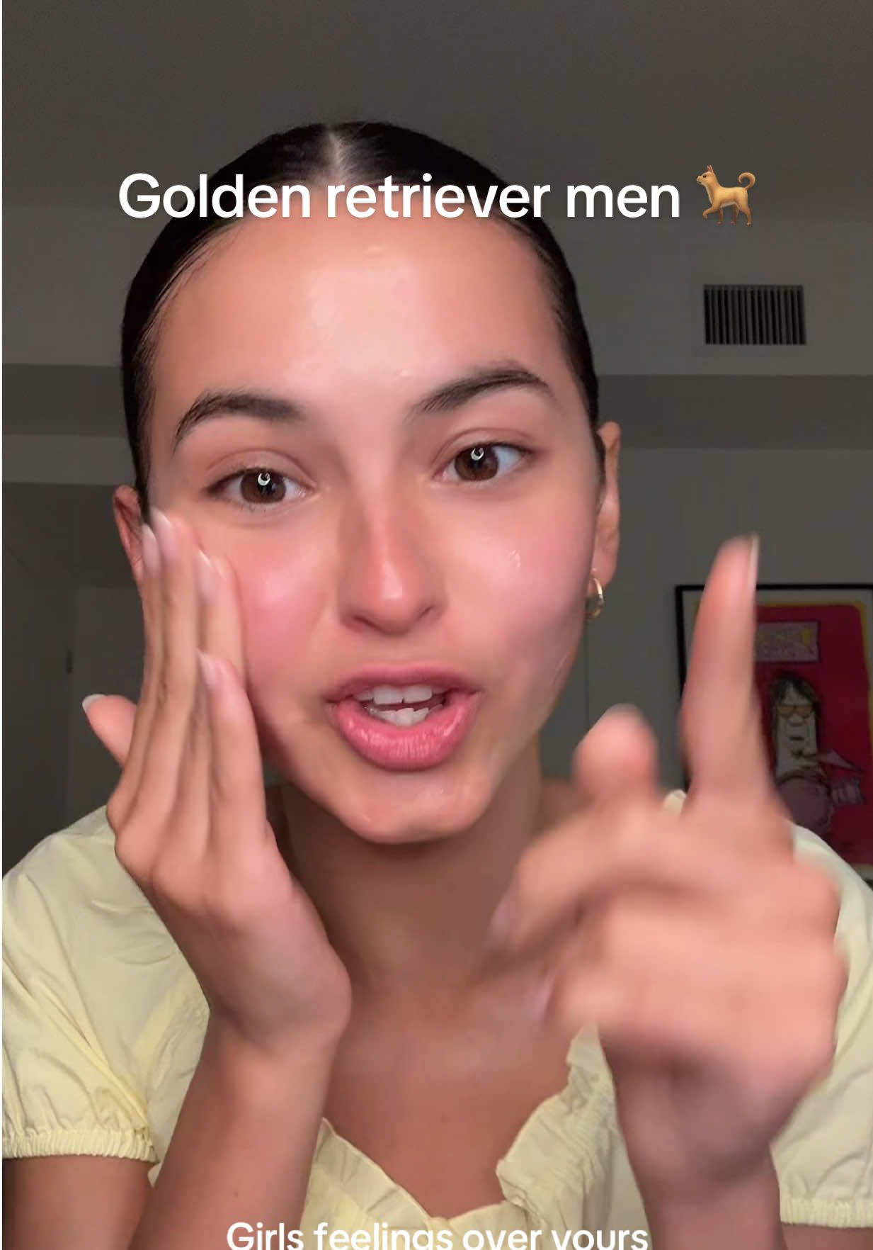 Golden retriever men are the WORST men you can date🙂‍↕️💖🦮✨✨✨  #datingstorytime #datingadvice #fentysuperbrandday #goldenretriever  @BIODERMA miccelar water  @Summer Fridays facial mist  @Glow Recipe moisturizer  @LaRochePosayUS Cicaplast gel @Kiehl's Since 1851 avocado eye cream @Drunk Elephant water moisturizer 