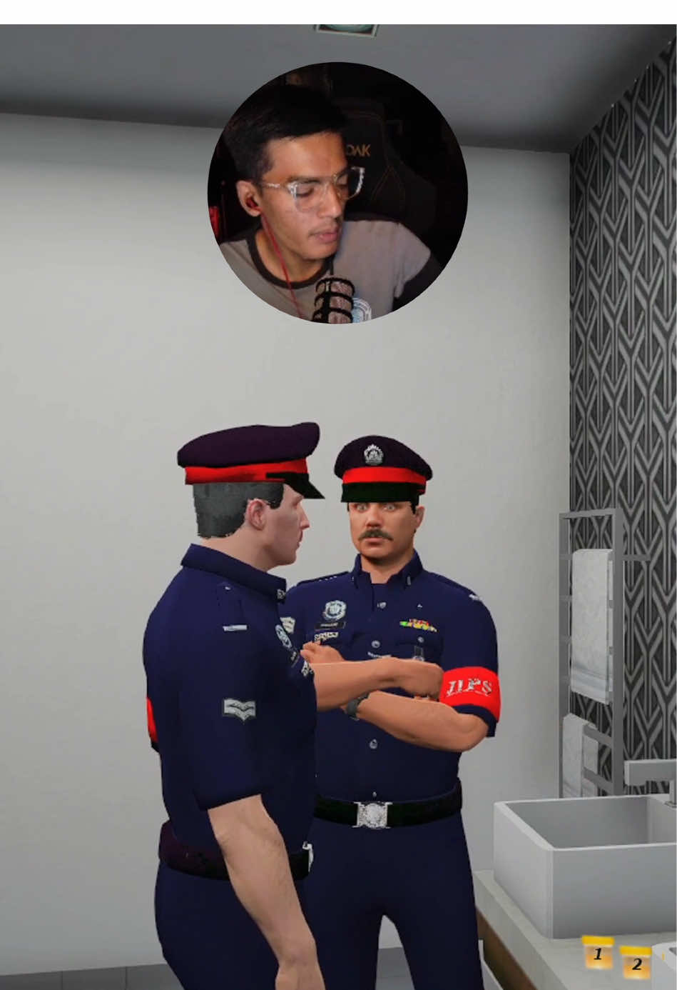Interview , Mesti lah ada Urine kan ! Janji okay ! Sangkut masuk Lokap 😂 #jips #gtav #fivem #roleplay #polis #poliselegant #negaraelegant #gta #fivemroleplay #fivemserver #elegantrp #servermalaysia #fypシ゚ #contentcreator #fypdong #fyoupage #foru 