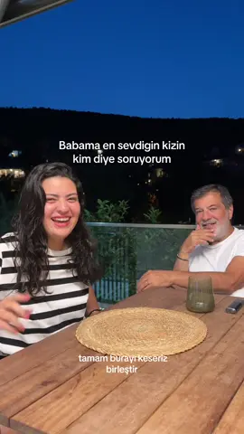 babamin inatla “ikiniz” demeye devam etmesi😂🧿 #fyp #kesfet 