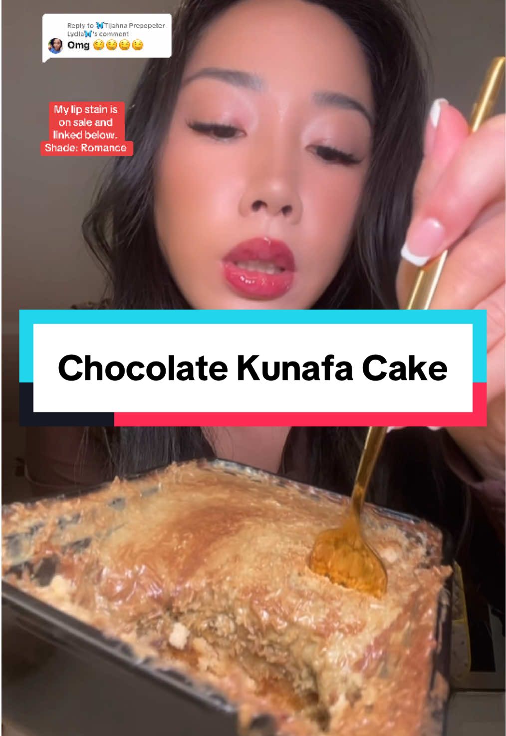 Replying to @🦋Tijahna Prepepeter Lydia🦋 Quickie before I leave the house. #eatwithgg #ggflavour #mukbang #eatwithme #dessert #cake 