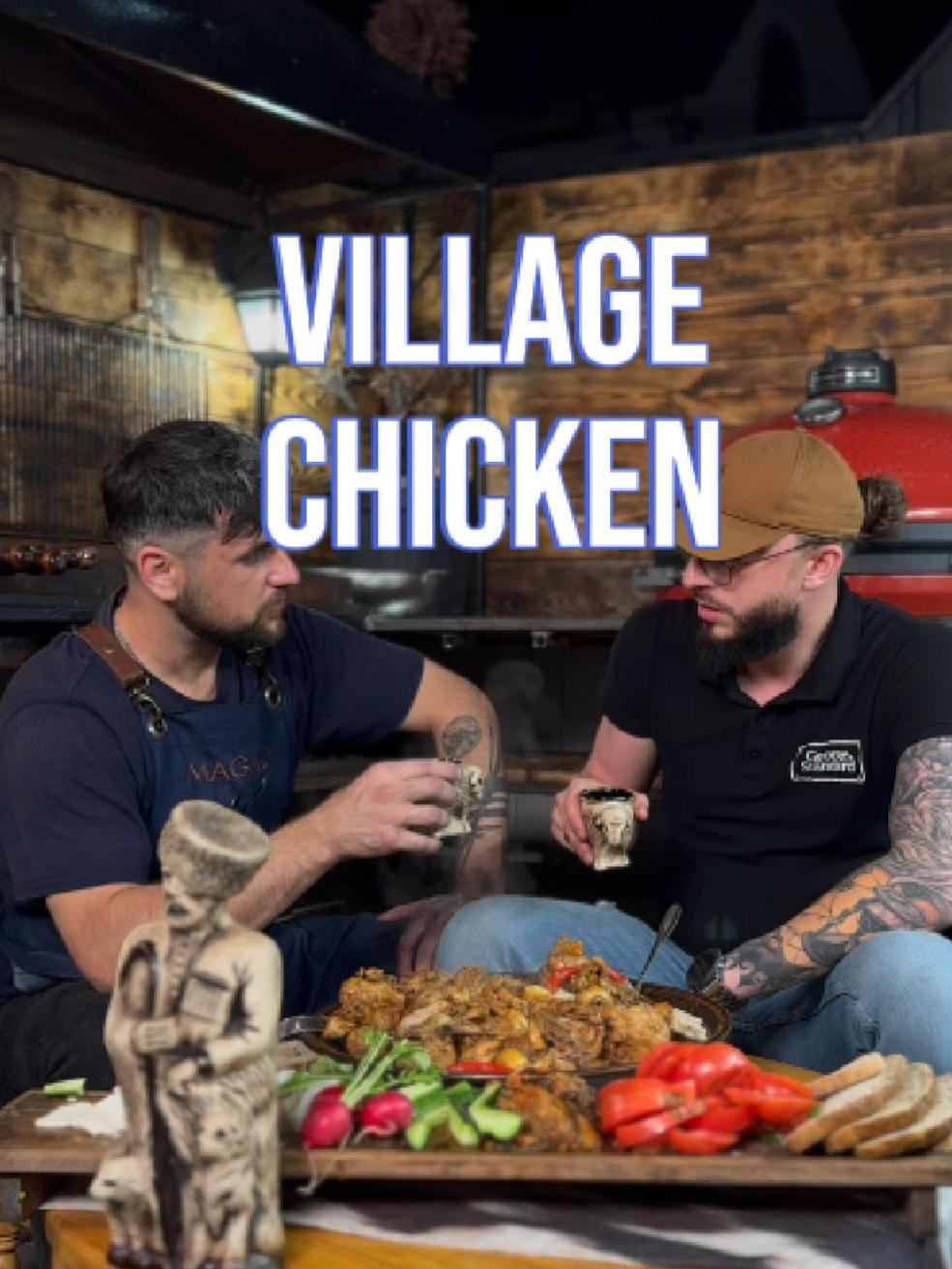 Курочка по деревенски от @georgestandard.md в датской печи на огне!  #ужин #вкусно #готовка #eating #наслаждение #еда #magadifood #dinner