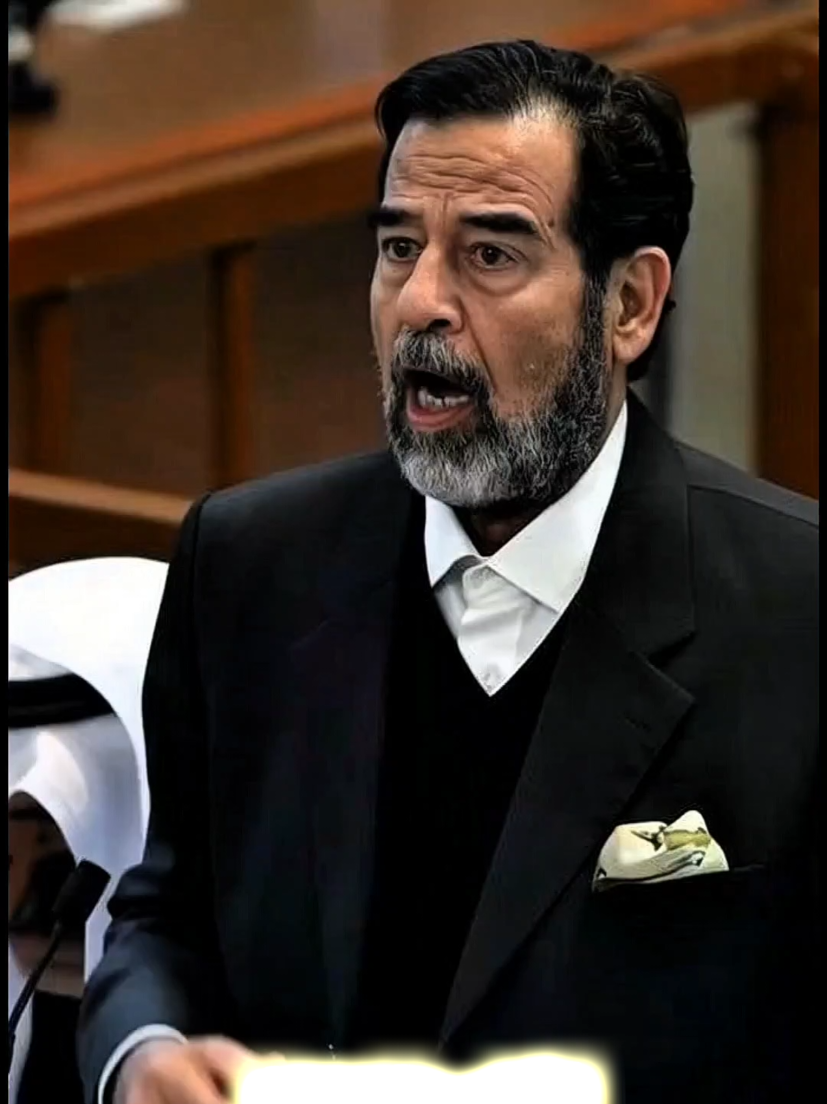 صدام حسين المجيد يقولها ان العرب سيخذلو اخوانهم المستضعفين  #صدام_حسين_المجيد  #الركن_المهيب_صدام_حسين_المجيد  #الحدث_تعلن_ان_الزعيم_حي_يرزق  #صدام_حسين  #