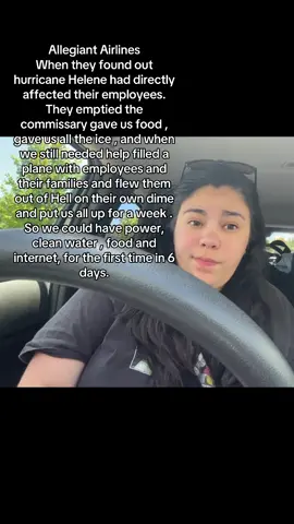 This is my new series talking about companies local and corporate that did amazing  things and moved mountains for us when we had nothing and we were trapped in floods and trees #fyp #fy #foryoupage #appalachia #hurricane #hurricanehelene #helene #wnc #ashevillenc #asheville #travel #traveltok #traveltiktok #allegiant @Allegiant Air 