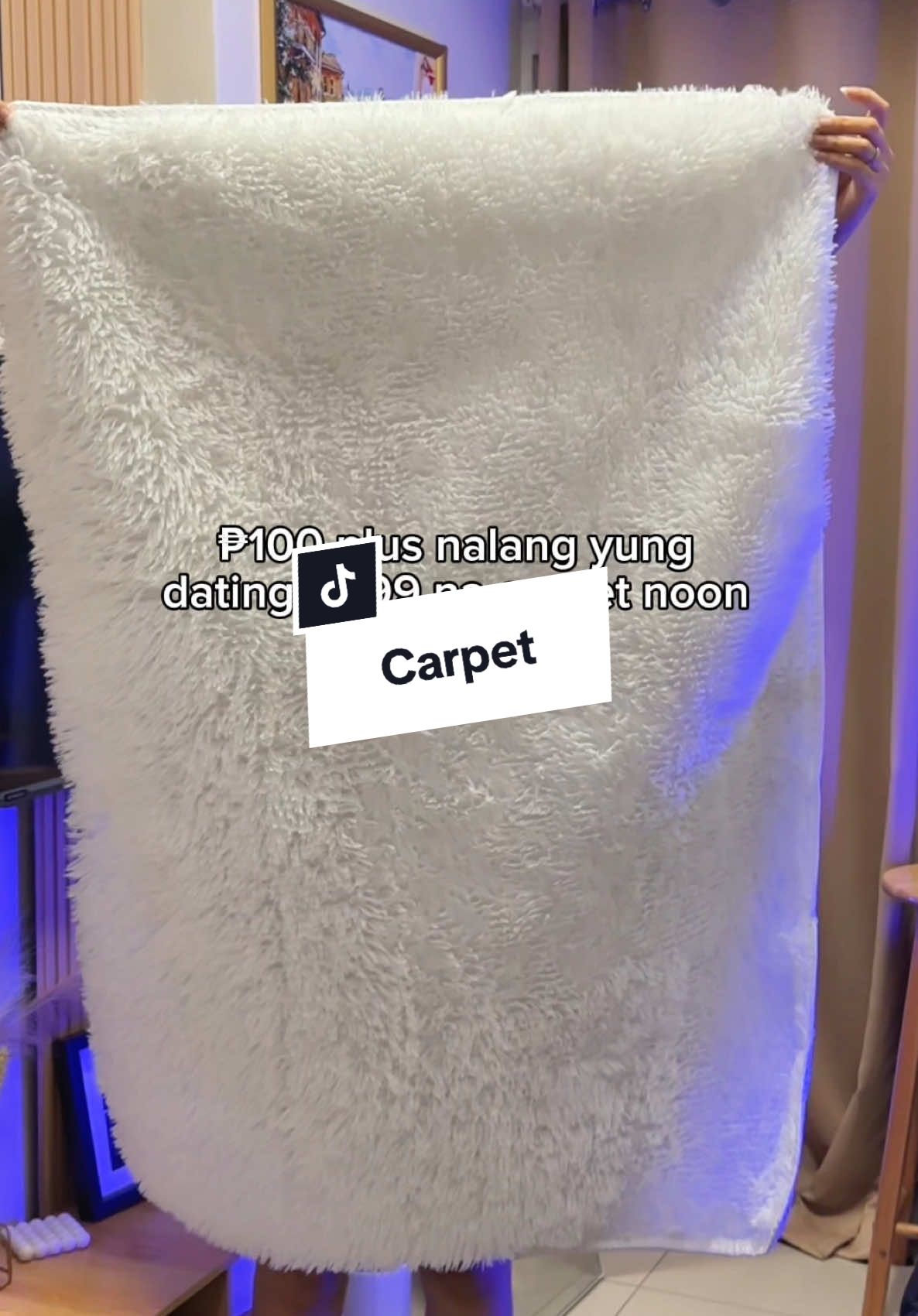 eto malakas talagang maka pogii haha! 👌🏻💯💯 #carpet #aesthetic #fluffyrug 