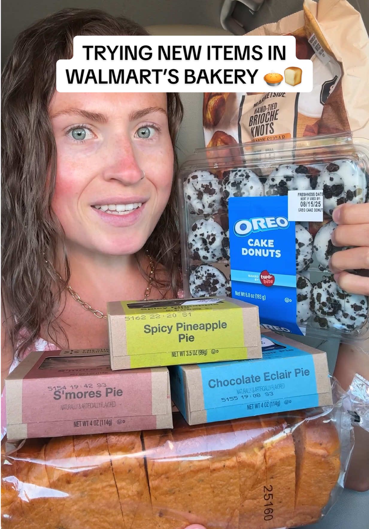 There’s so much more I need to go back already 😭 that tomato bread though… 👀 #walmartfinds #walmarthaul #newfood #oreo #donuts #pie #smores #chocolate #brioche #Summer #cinnamonroll #bread #bakery #foodfind #newatwalmart #groceryhaul #dessert #groceryshopping #snacks #tastetest #foodreview #morganchomps 