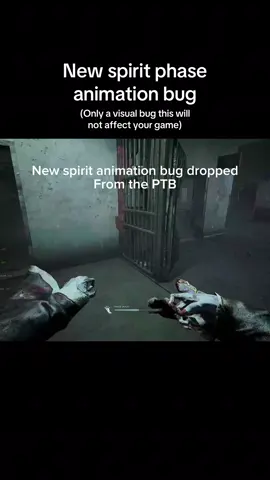 This shouldn’t be a big deal since it’s only a visual bug so I just wanted to give yall a tip on how to fix it, I also have no idea if this is what it looks like for the survivors pov #deadbydaylight #thespiritdbd #dbdbugs #dbdtiktok #dbdkiller #dbdptb #dbdclips #dbdtwd #dbdspirit 