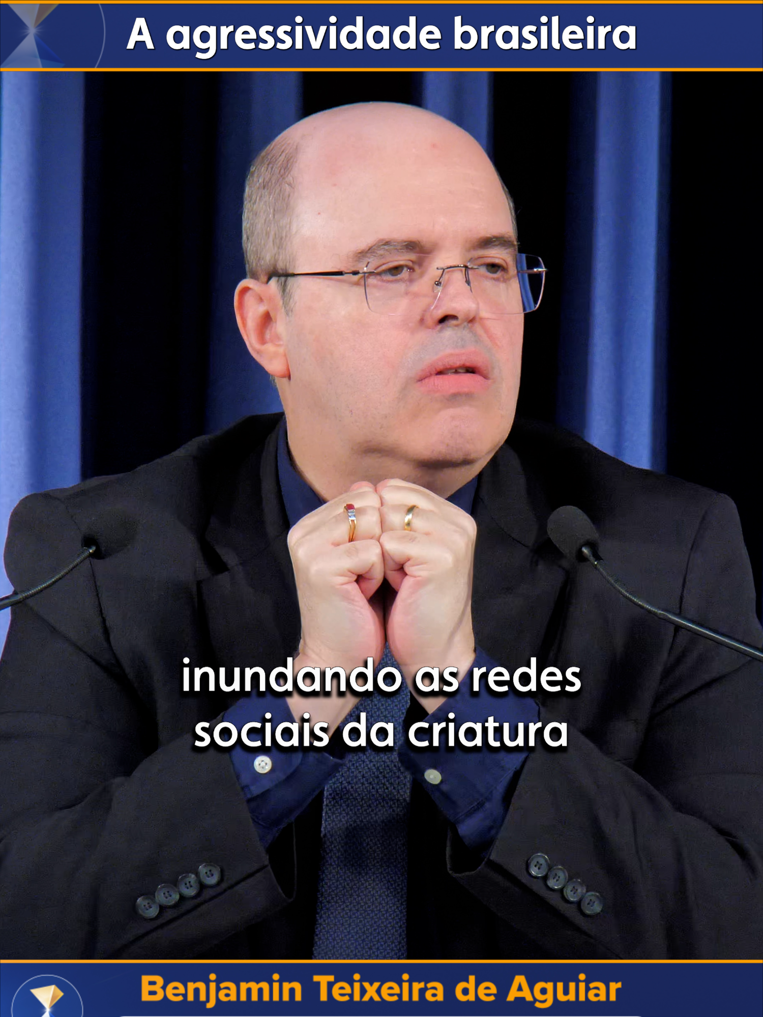 A agressividade brasileira  ► Veja esta palestra na íntegra • https://www.youtube.com/watch?v=WB-7fNhO1nI&list=PLYwfY6FsWaXc7ynZz_PfjZp5IhsETNmnW ► Siga Benjamin Teixeira de Aguiar nas redes sociais • https://mariacristo.com.br/redes ► Conheça os Endossos Divinos ao Discurso Espiritual de que Benjamin é porta-voz • https://mariacristo.com.br/endossos ► Saiba mais sobre Benjamin • https://mariacristo.com.br/sobre-benjamin ► “Quem é você?” – Conheça a identidade de nosso grupo, nas palavras do próprio Benjamin • https://mariacristo.com.br/identidade ► Saiba como participar das “Reuniões de espiritualidade, meditação e oração” da Sociedade Maria Cristo • https://mariacristo.com.br/remos #americanos #BrasilSoberano #agressividade #Trump #Mamin #PalestraBenjamin