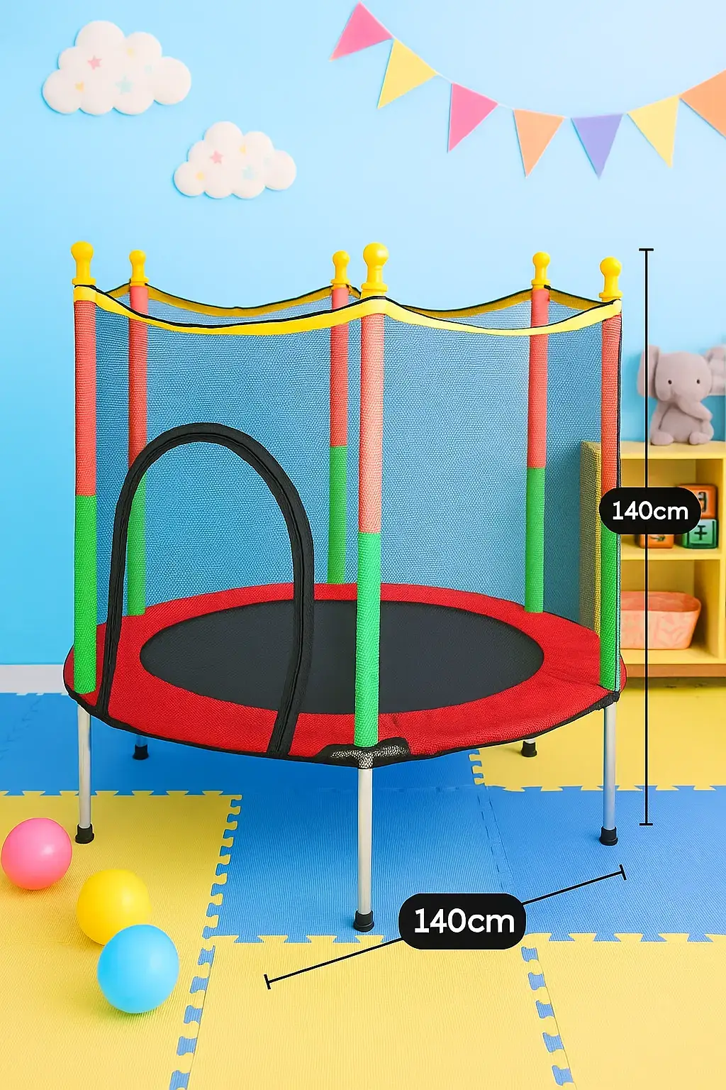 Dê uma olhada em Cama Elástica Pula Pula Infantil Trampolim 1,4 metros por R$479,90 - R$641,90. Compre na Shopee agora!  https://s.shopee.com.br/5pxZkl5Vwm #achadosshopee  #brinquedos  #pulapula  #utilidades  @Shopee Brasil 