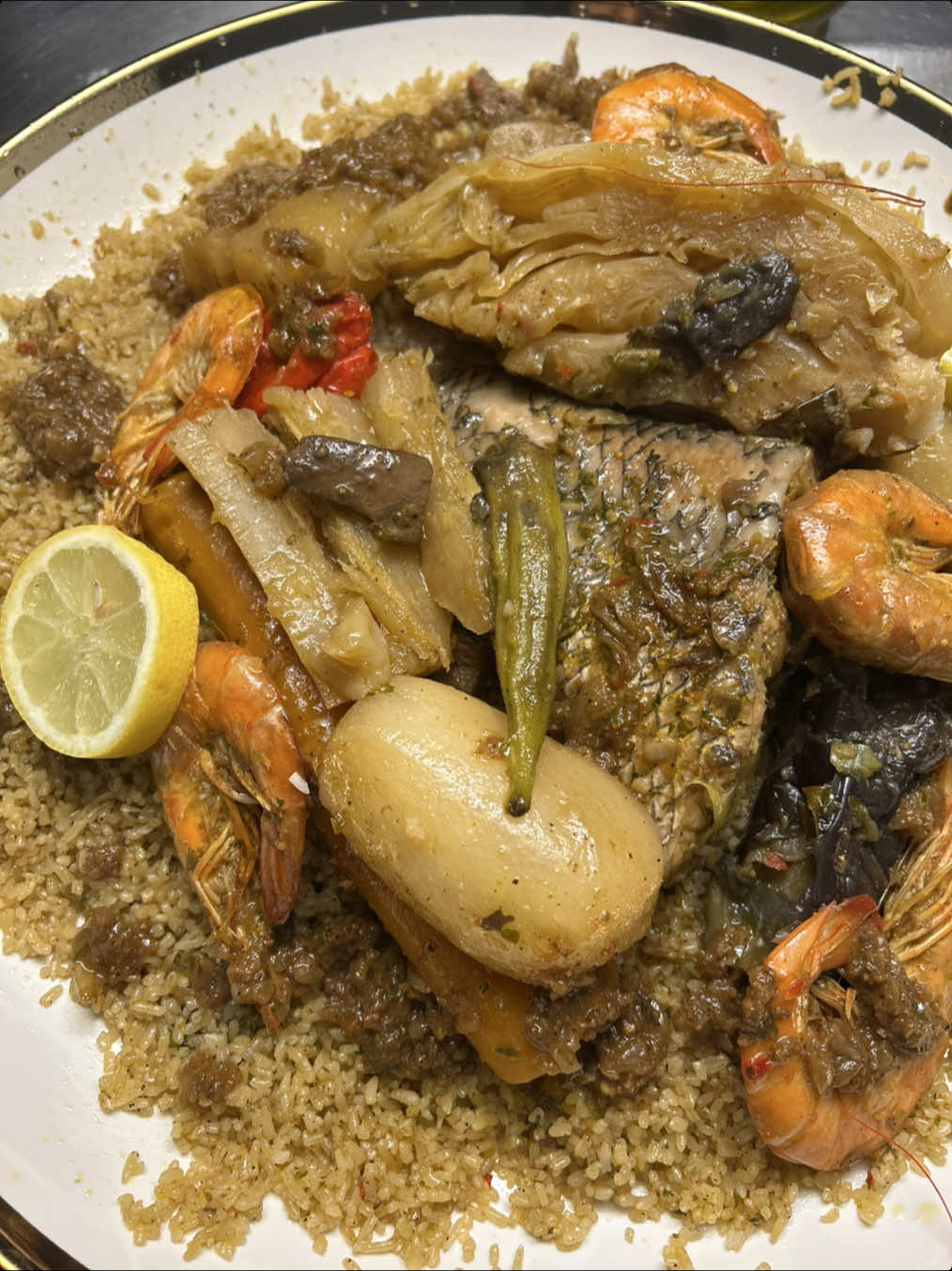 Thieb bou wekh sauce nététou  #cuisinesenegalaise🇸🇳🇸🇳  #thieb #saucenetetou #pourtoi 