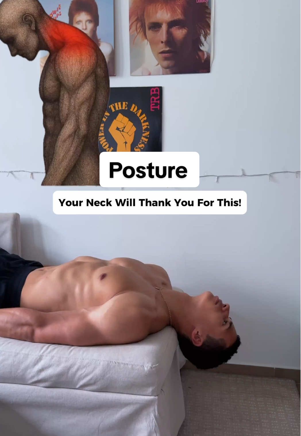 SCULPT YOUR POSTURE ⚒️  Reverse Neck Hump And Stand Taller 🙏🏾🔥 @Taller  #neckpain #posture #neckhump #taller #keepsculpting #fyp