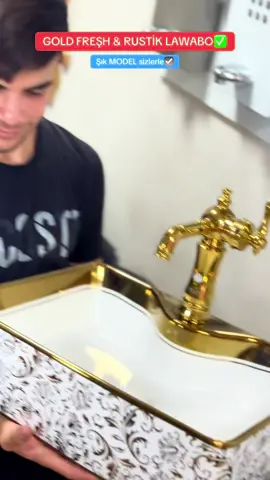 Gold FRESH LAWABO RUSTİK LAWABO BATARYASI☑️ #goldlawabo #fresh #lawabo #lüksmusluk #keşfetedüşürbeni #tiktokindia #musluktamiri #demirsutesisat #keşfeteyizzz #fyp #reels #viral #tikok #explore #foryou #explorepage #trending #foryoupage #fypage #reelitfeelit #photography 