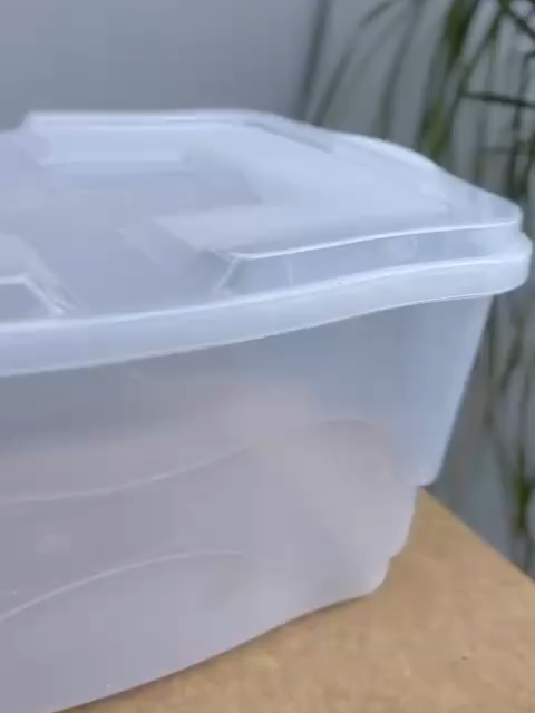 Kit 3 Caixas Organizadoras 20L Container Para Guardar Brinquedos Livros Documentos Roupas Sapatos