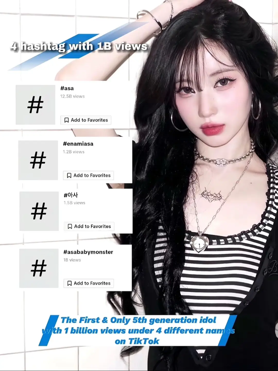 some fandoms deny it but when they see her impact, they’re silent 🤭 || #fyp #babymonster #asa #asababymonster #enamiasa #acexsa #viral 