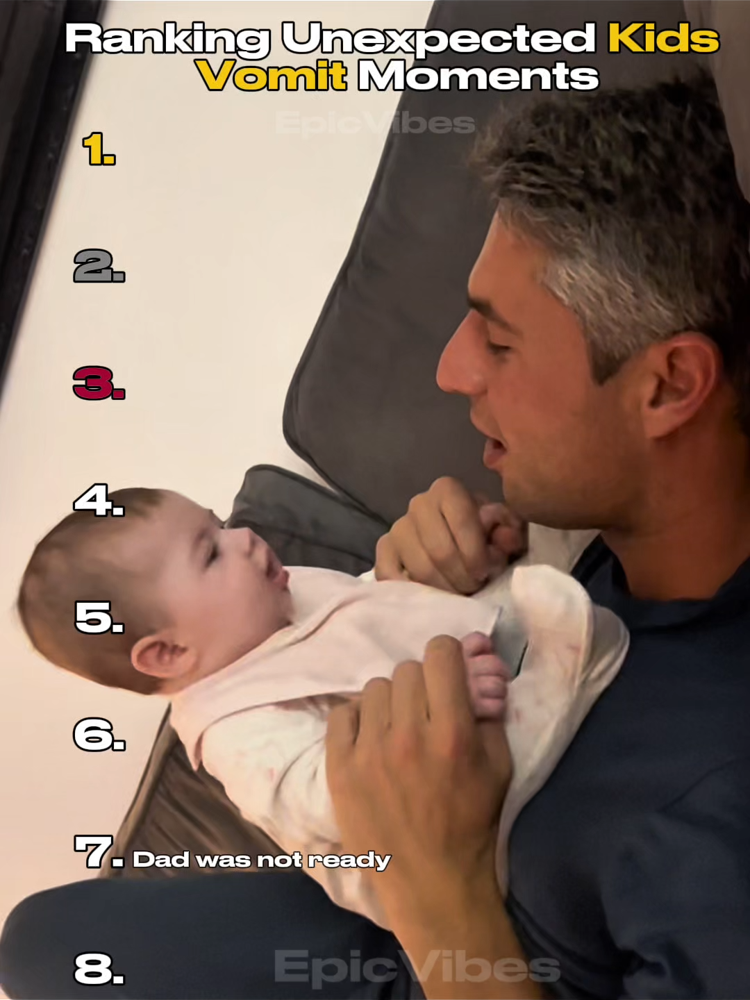 Ranking unepected kids vomiting. #fyp #kidstiktok #vomit